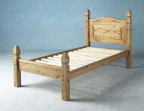 Image: 752 - Corona Single Bed - Low